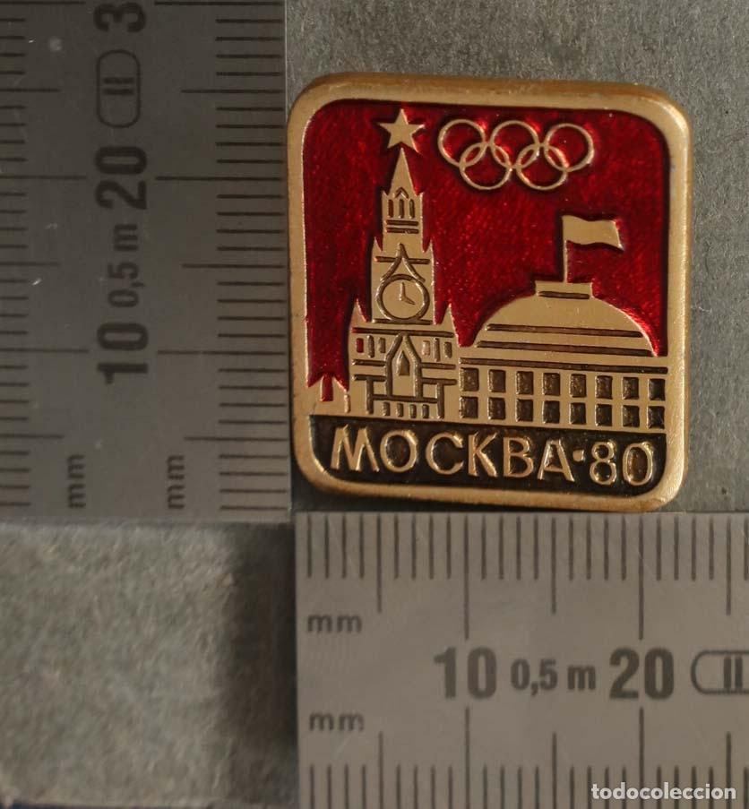 Pins de cole&ccedil;&atilde;o: PIN. MOSCU OLIMPIADAS 1980