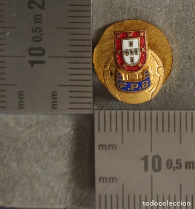 Pins de colecci&oacute;n: PIN. INSIGNIA DE OJAL FEDERACION PORTUGUESA DE BALONCESTO.