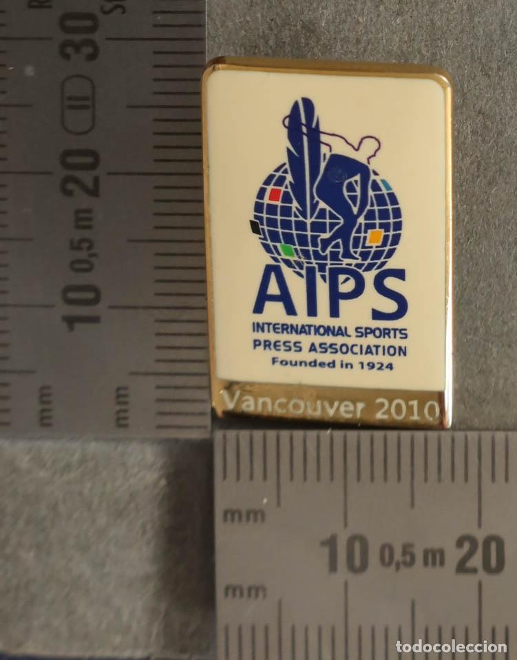 Pins de colecci&oacute;n: PIN. AIPS VANCOUVER 2010.
