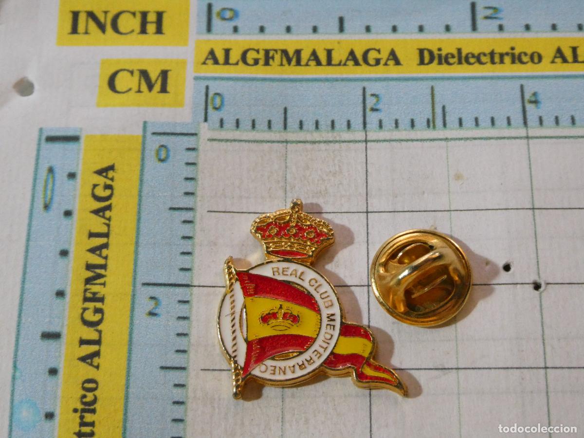 Pins de colecci&oacute;n: PIN DEL REAL CLUB MEDITERRANEO DE M&Aacute;LAGA