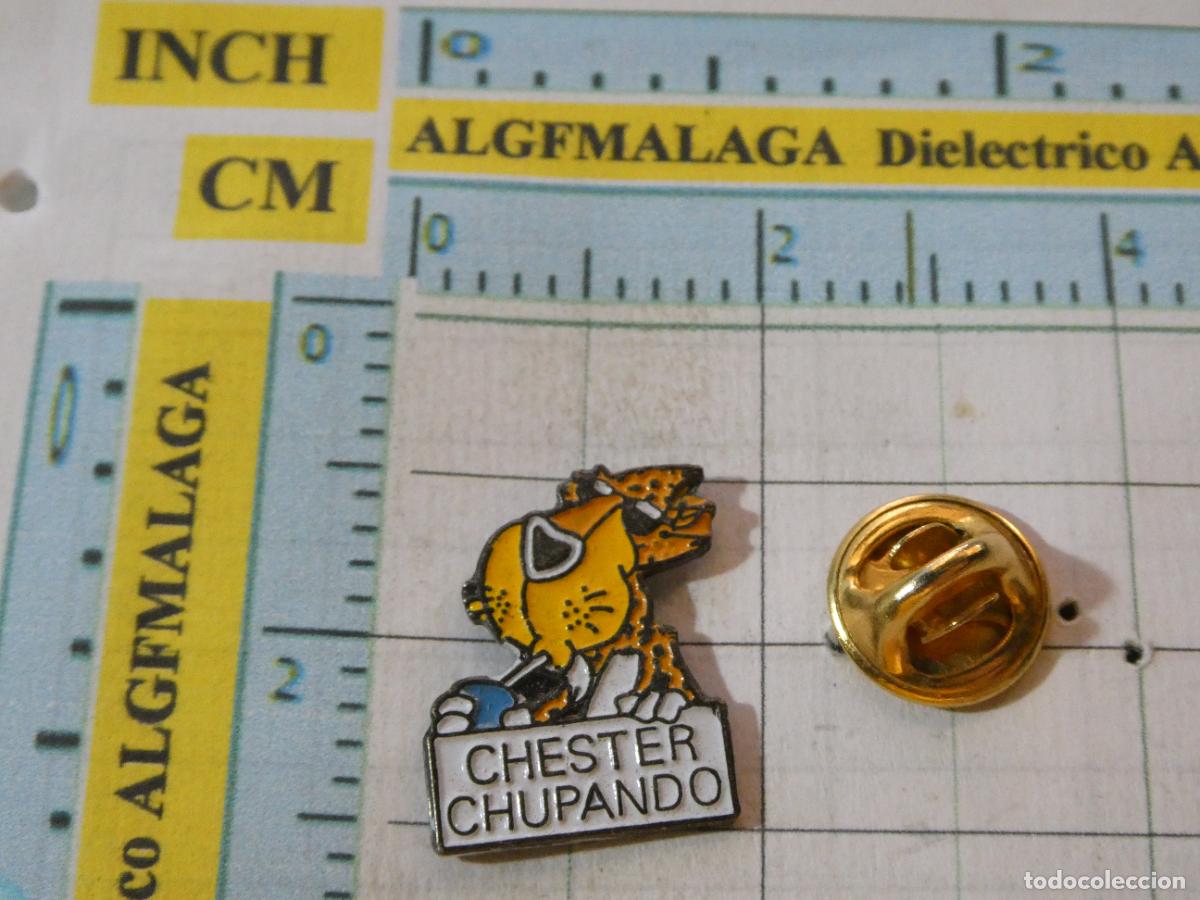 Pins de colecci&oacute;n: PIN DE CHUCHER&Iacute;AS CHOCOLATINAS. MATUTANO. SERIE CHESTER. CHUPANDO