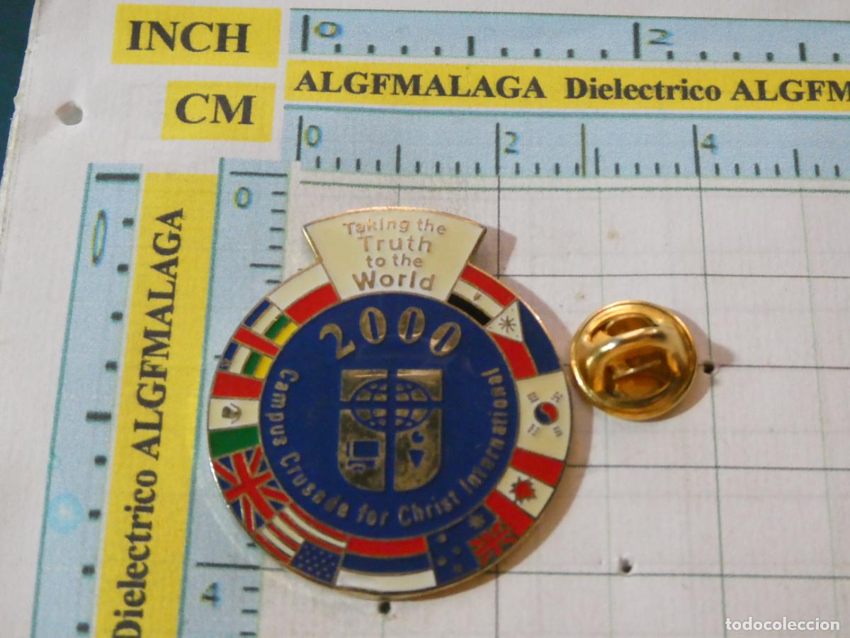 Pins de colecci&oacute;n: PIN RELIGIOSO. BANDERAS CAMPUS CRUSADE CHRIST INTERNATIONAL 2000