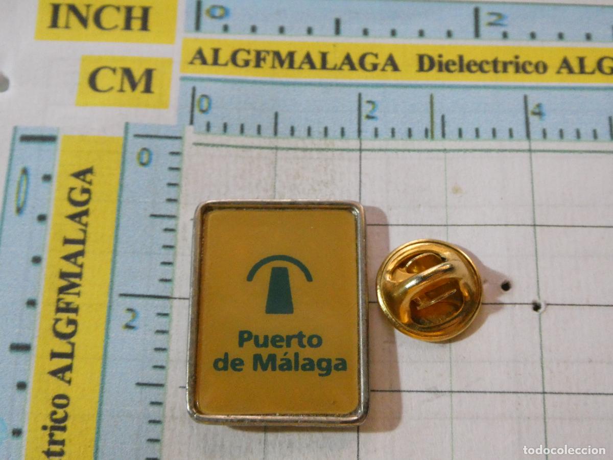 Pins de colecci&oacute;n: PIN AUTORIDAD PORTUARIA PUERTO M&Aacute;LAGA
