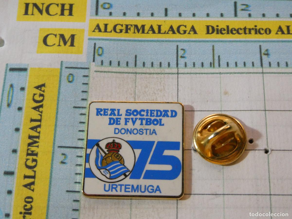Sammlung von Pins: PIN DE DEPORTES. F&Uacute;TBOL. REAL SOCIEDAD SAN SEBASTIAN 75 ANIVERSARIO