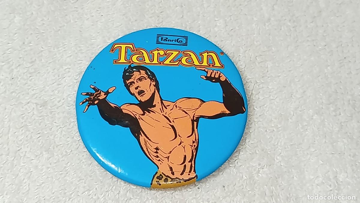 Pins de colecci&oacute;n: PANRICO : ANTIGUA CHAPA INSIGNIA PASTELITO TARZAN DE PANRICO A&Ntilde;OS 70