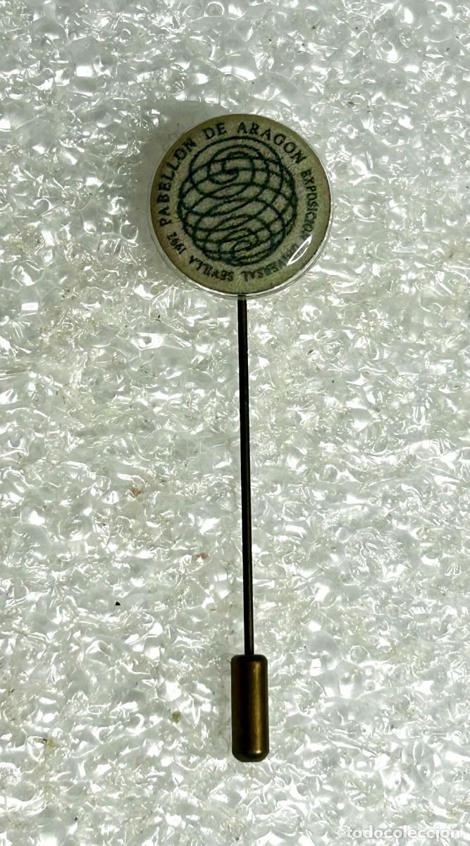 Pins de colecci&oacute;n: 3759.Pin del Pabell&oacute;n de Arag&oacute;n de la Exposici&oacute;n Universal de Sevilla de 1992 (Expo '92)