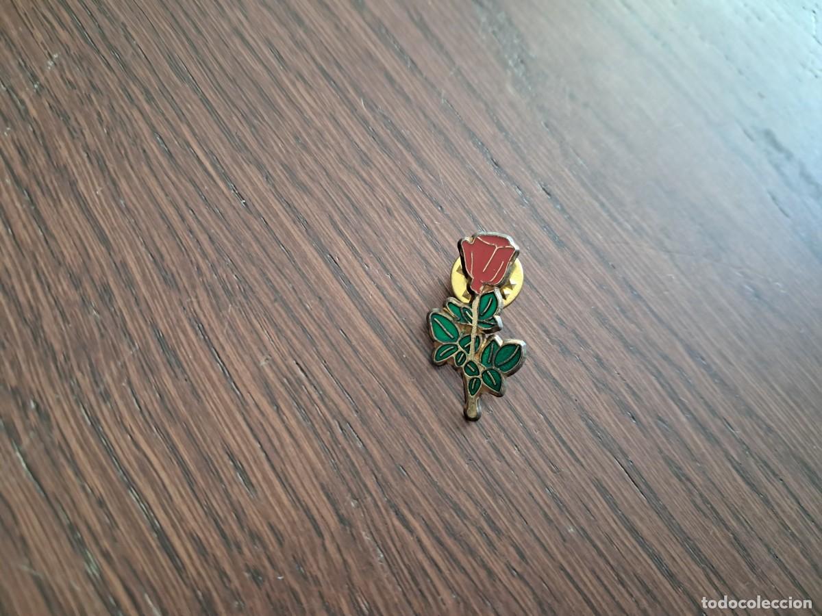 Sammlung von Pins: pin de publicidad, Rosa de Sant Jordi.