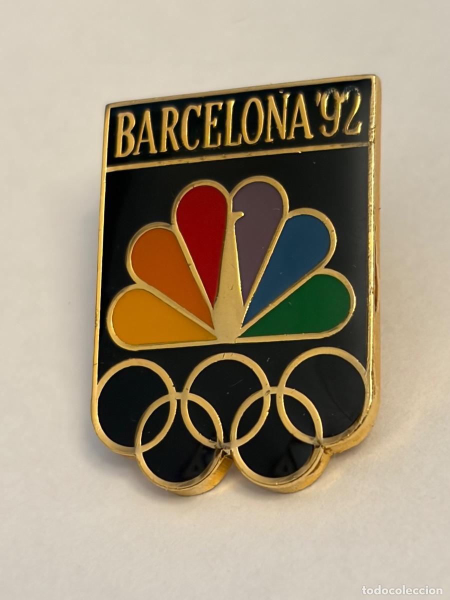 Pins de colecci&oacute;n: PIN TELEVISION NBC JUEGOS OLIMPICOS BARCELONA 1992