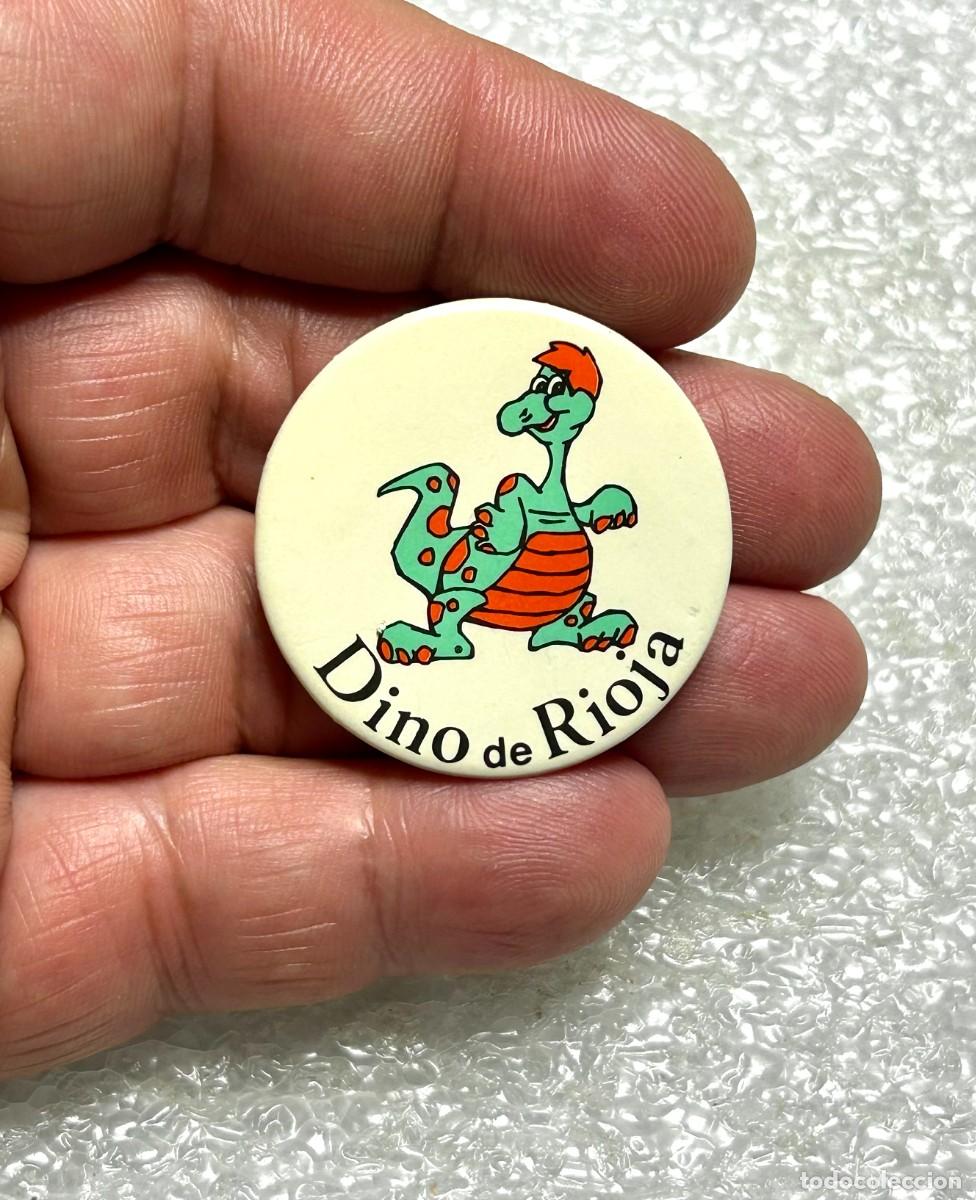 Pins de colecci&oacute;n: 3762.Chapa de Dino mascota del pabell&oacute;n de La Rioja en la Expo 92 de Sevilla
