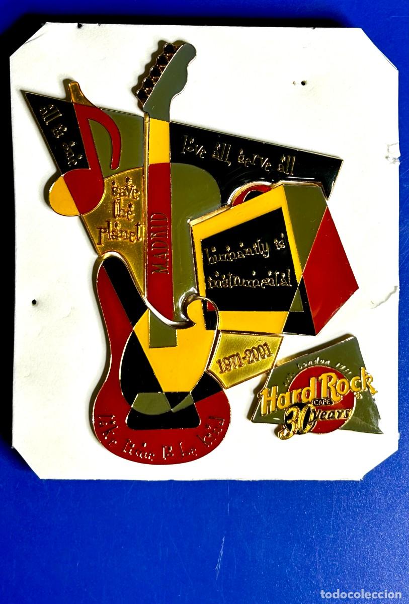 Sammlung von Pins: 3772.Juego 5 pins rompecabezas (Retro Jigsaw Puzzle) del 30&ordm; aniversario del Hard Rock Caf&eacute; Madrid