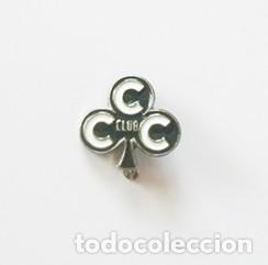 Pins de colecci&oacute;n: CLUB CCC INSIGNIA - CON IMPERDIBLE FORMA DE TR&Eacute;BOL -ESTILO PIN -&iquest; ANTIGUO ?&iquest; VINTAGE ?&iquest; PUBLICIDAD ?