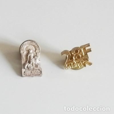 Pins de colecci&oacute;n: LOTE DE PINS ESCUDO DE ANDALUC&Iacute;A / 28F D&Iacute;A DE ANDALUC&Iacute;A - PIN 28 F - EMBLEMA ANDALUZ