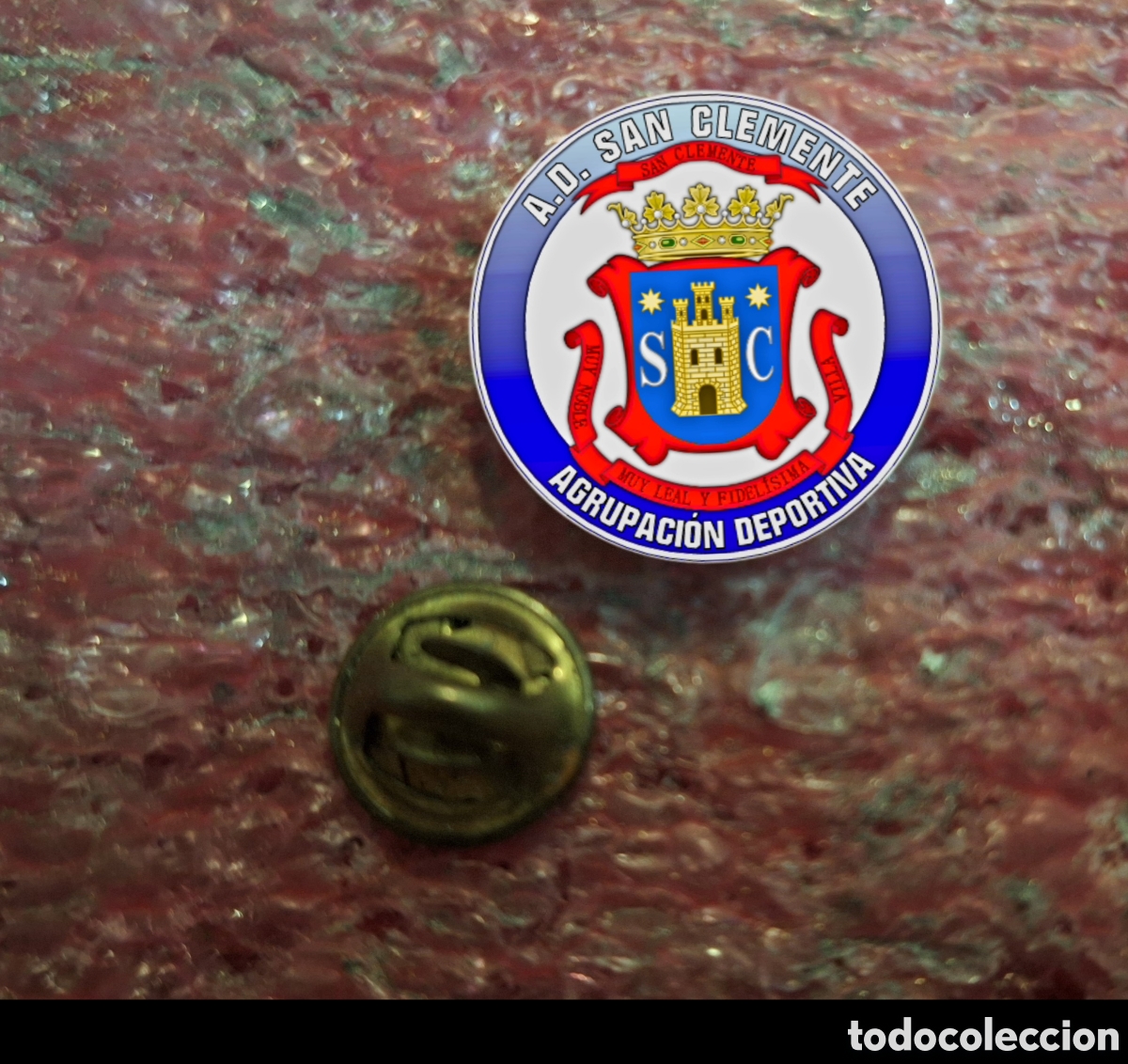 Pins de colecci&oacute;n: PIN PINS EMBLEMA FUTBOL AD SAN CLEMENTE