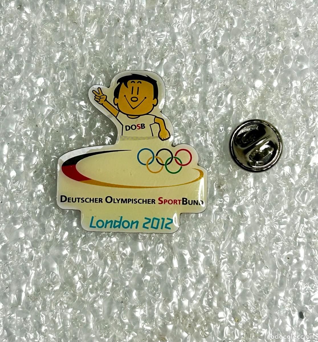 Pins de colecci&oacute;n: 3783.Pin oficial del equipo ol&iacute;mpico de Alemania (NOC) para los Juegos Ol&iacute;mpicos de Londres 2012