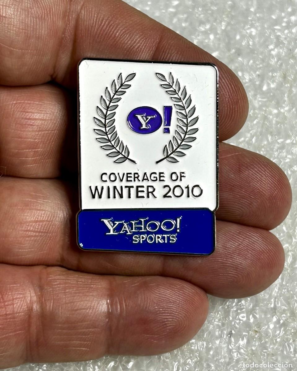 Pins de colecci&oacute;n: 3784.Pin de Yahoo Sports lanzado en los Juegos Ol&iacute;mpicos de Invierno de 2010 en Vancouver, Canad&aacute;