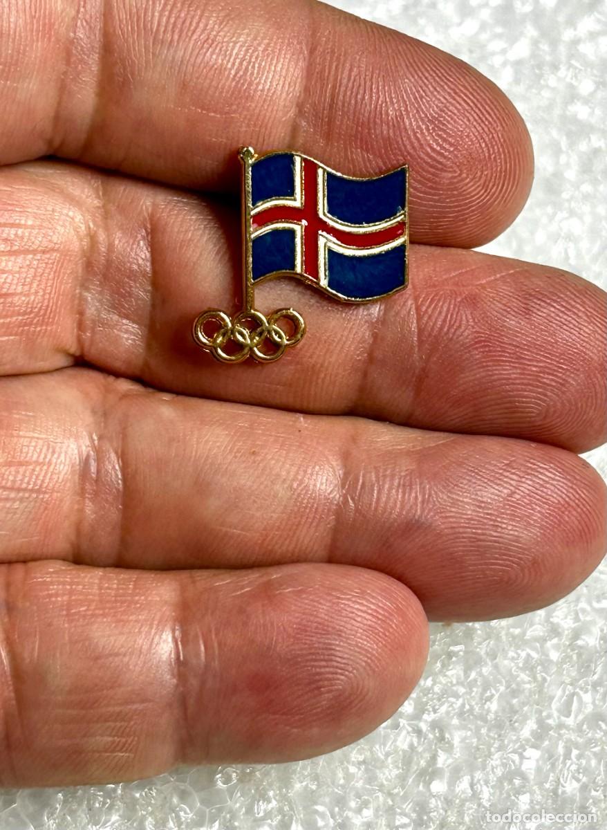 Pins de colecci&oacute;n: 3789.Pin oficial del Equipo Ol&iacute;mpico de Islandia
