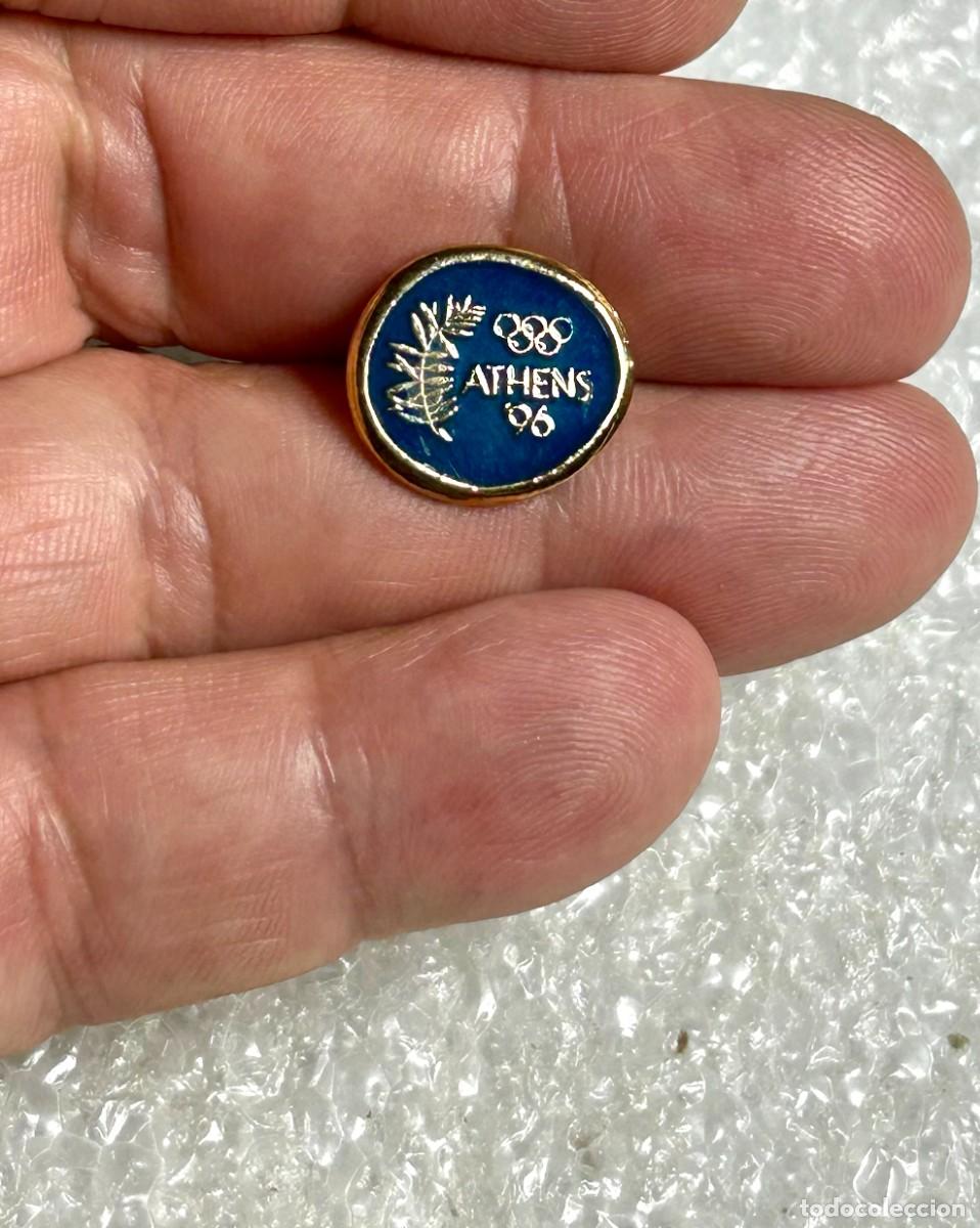 Pins de colecci&oacute;n: 3790.Pin de candidatura de Atenas para los Juegos Ol&iacute;mpicos de 1996
