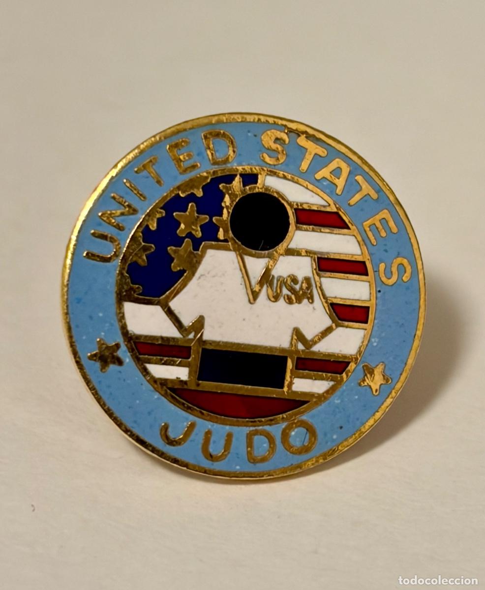 Pins de colecci&oacute;n: PIN ESMALTADO EQUIPO JUDO U.S.A.