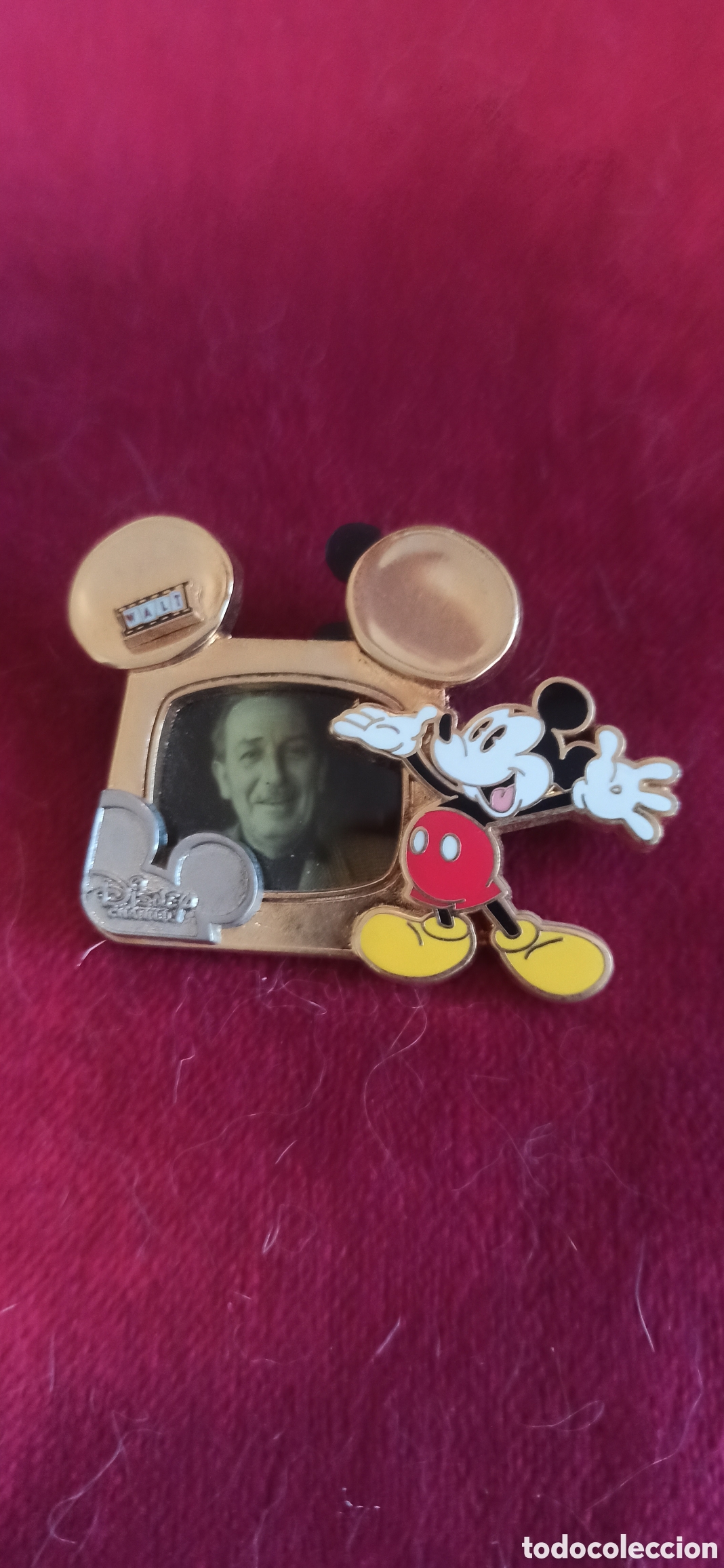 Pins de colecci&oacute;n: Pin Disney Edici&oacute;n Limitada LE 900 - Mickey & Walt (N&ordm; 034/900)