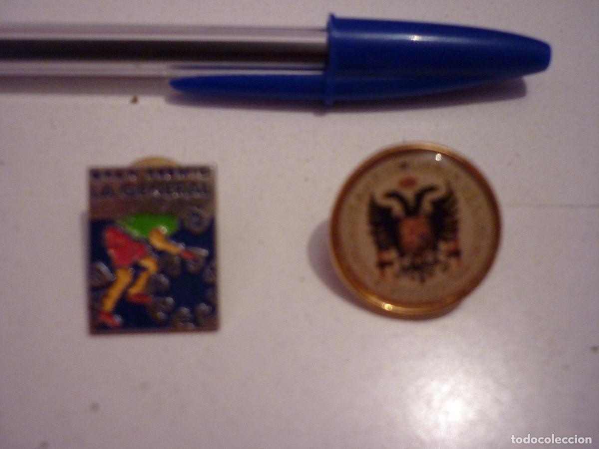 Pins de colecci&oacute;n: LOTE DOS PINS - UNIVERSIDAD GRANADA (ugr) - LA GENERAL GRANADA (GRAN PREMIO VUELTA CICLISTA)