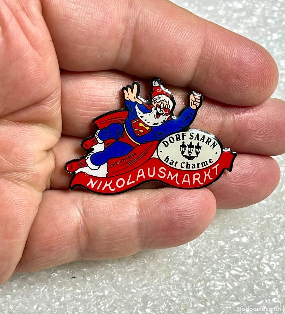 Pins de colecci&oacute;n: 3823.Pin del Nikolausmarkt (Mercado de San Nicol&aacute;s) en Dorf Saarn (M&uuml;lheim an der Ruhr) Alemania