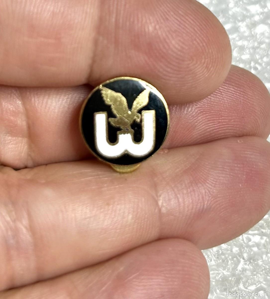Pins de colecci&oacute;n: 3833.Insignia de Whitlock Brothers Limited empresa brit&aacute;nica de maquinaria agr&iacute;cola y construcci&oacute;n