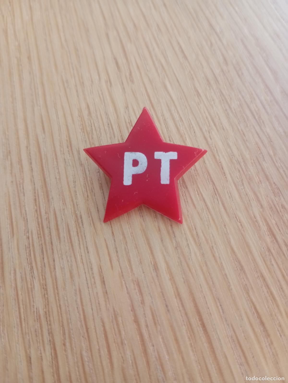 Pins de colecci&oacute;n: Insignia de imperdible. Comunista. Lula. (Pins pol&iacute;ticos, pin pol&iacute;tico)
