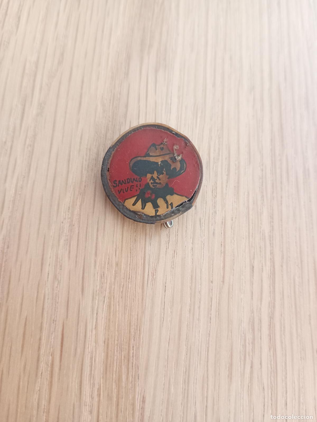 Pins de colecci&oacute;n: Insignia de imperdible. Comunista. Sandino. (Pins pol&iacute;ticos, pin pol&iacute;tico)