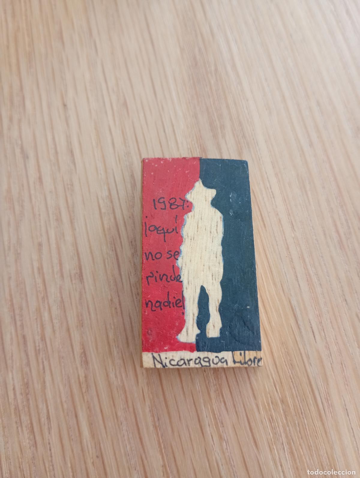 Pins de colecci&oacute;n: Insignia de imperdible. Comunista. Nicaragua. (Pins pol&iacute;ticos, pin pol&iacute;tico)