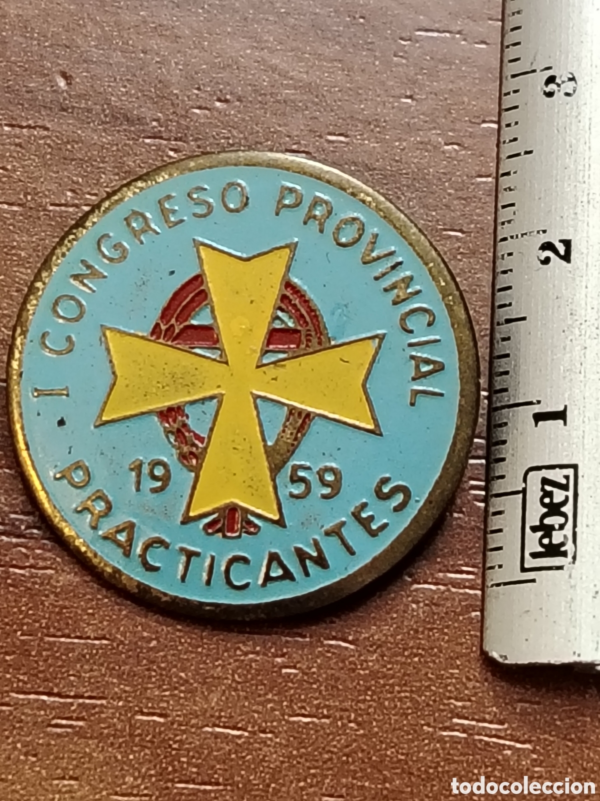 Pins de colecci&oacute;n: Insignia I congreso provincial de practicantes a&ntilde;o 1959