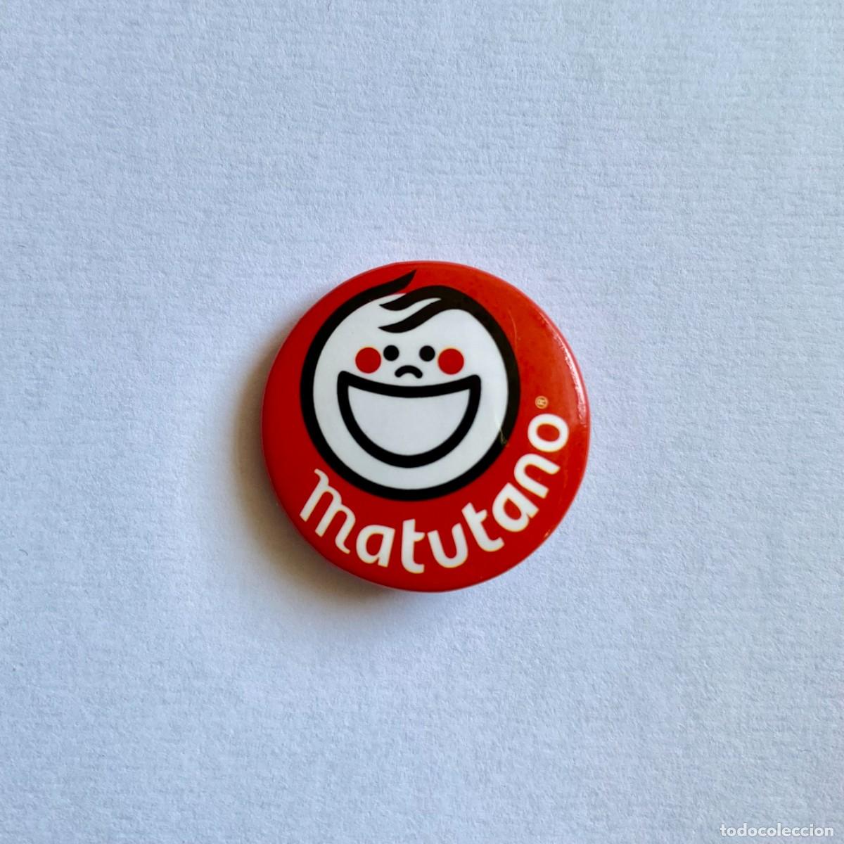 Collection pins: Pin Chapa imperdible Matutano. Vintage.