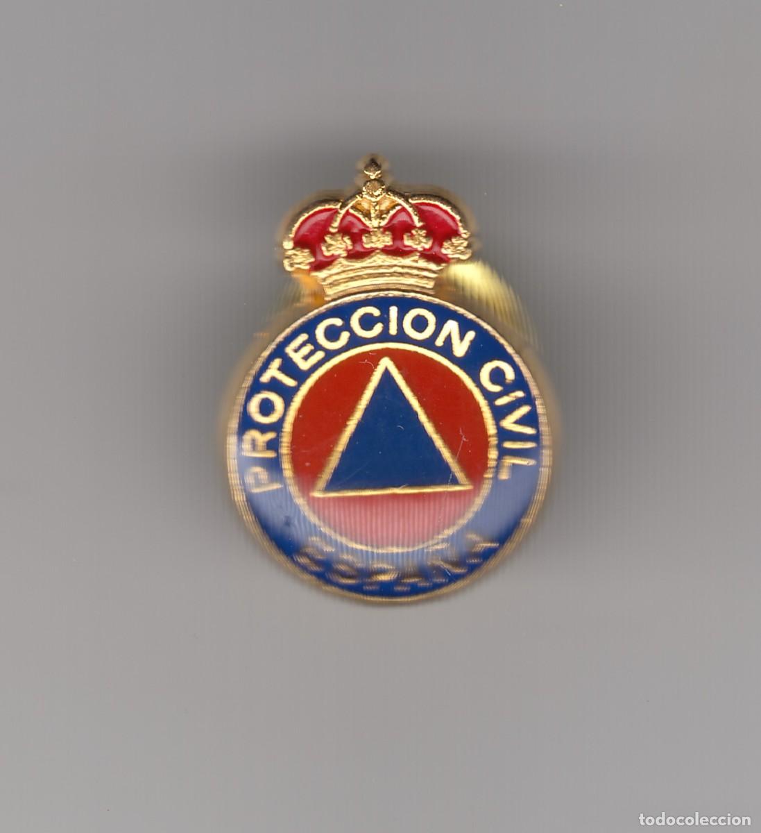 Pins de colecci&oacute;n: PIN INSIGNIA PROTECCION CIVIL ESPA&Ntilde;A