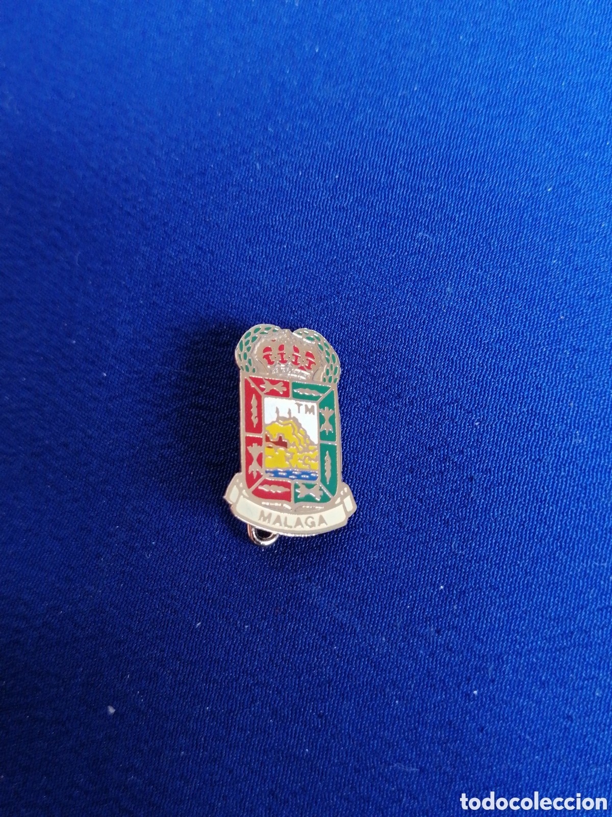 Pins de cole&ccedil;&atilde;o: ESCUDO HER&Aacute;LDICO M&Aacute;LAGA INSIGNIA DE ALFILER ANTIGUA