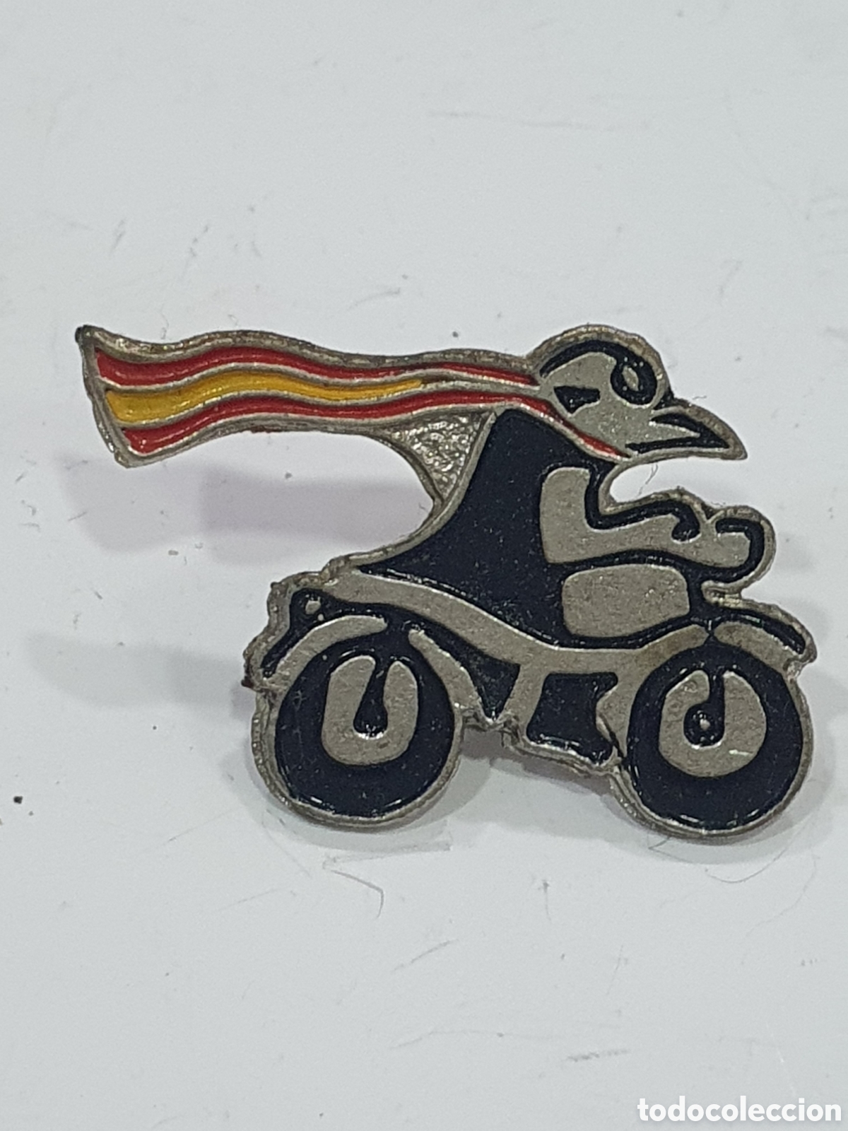 Pins de cole&ccedil;&atilde;o: Pin motorista Espa&ntilde;a. (L127)