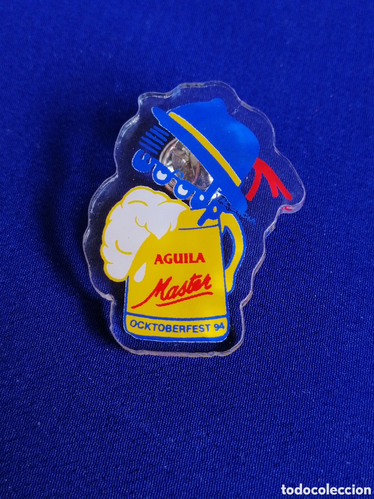 Pins de colecci&oacute;n: DISCOTECA WOODY DISCO OCTOBERFEST 1994 CERVEZA AGUILA MASTER PIN