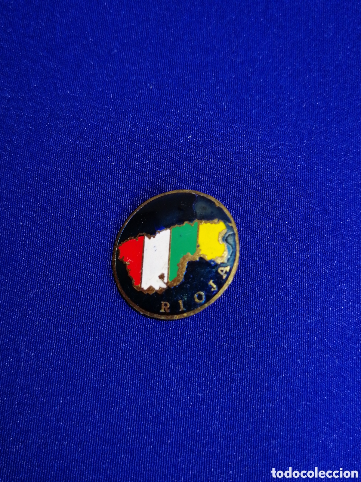 Pin's de collection: ESCUDO COMUNIDAD LA RIOJA INSIGNIA DE ALFILER ANTIGUA