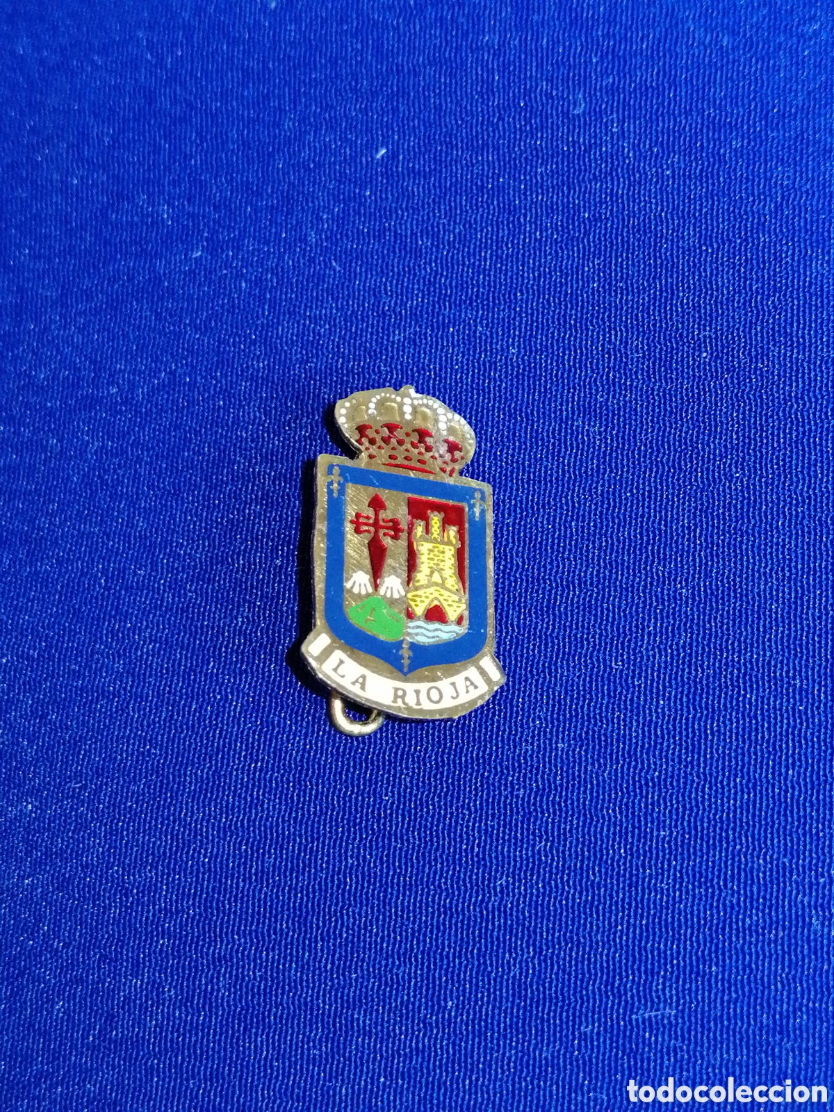 Pins de cole&ccedil;&atilde;o: ESCUDO HER&Aacute;LDICO LA RIOJA INSIGNIA ANTIGUA DE ALFILER ANTIGUA
