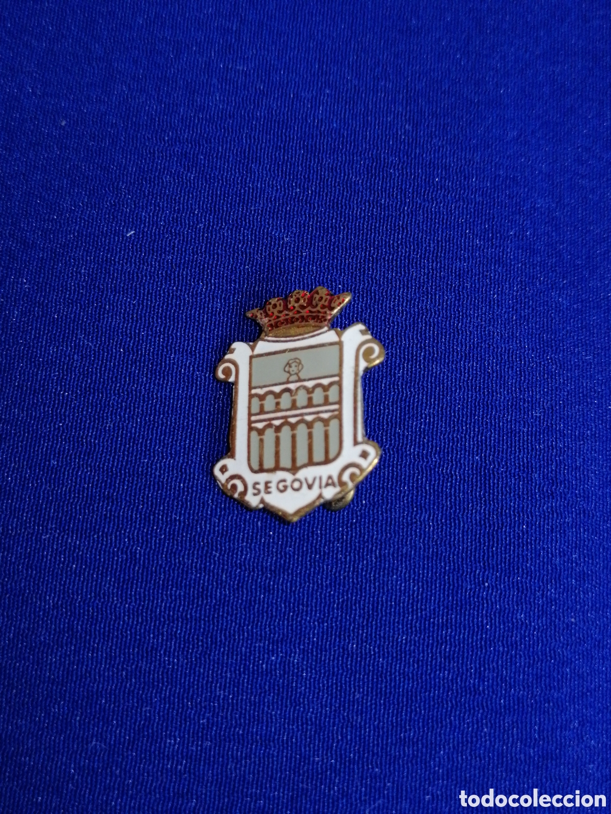 Pins de cole&ccedil;&atilde;o: ESCUDO HER&Aacute;LDICO SEGOVIA INSIGNIA DE ALFILER ANTIGUA