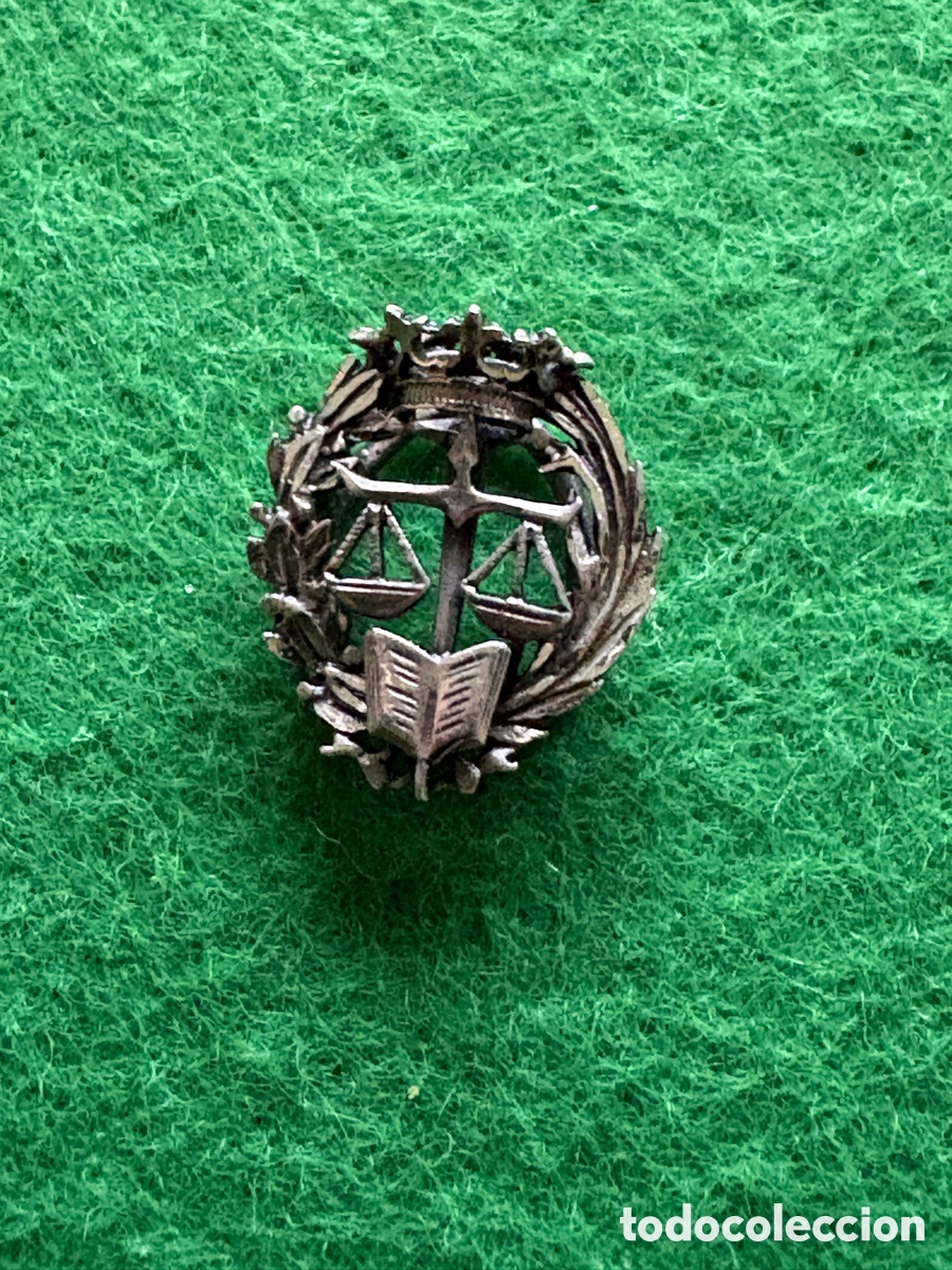 Pins de cole&ccedil;&atilde;o: Insignia profesional de Derecho, plata de ley (A2)