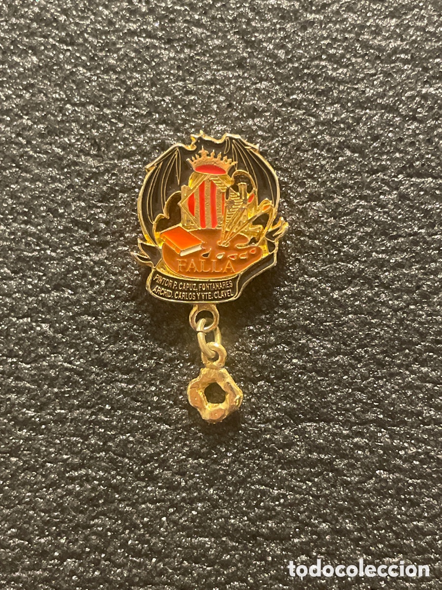 Pins de colecci&oacute;n: Insignia Falla 327 PINTOR PASCUAL CAPUZ - FONTANARES
