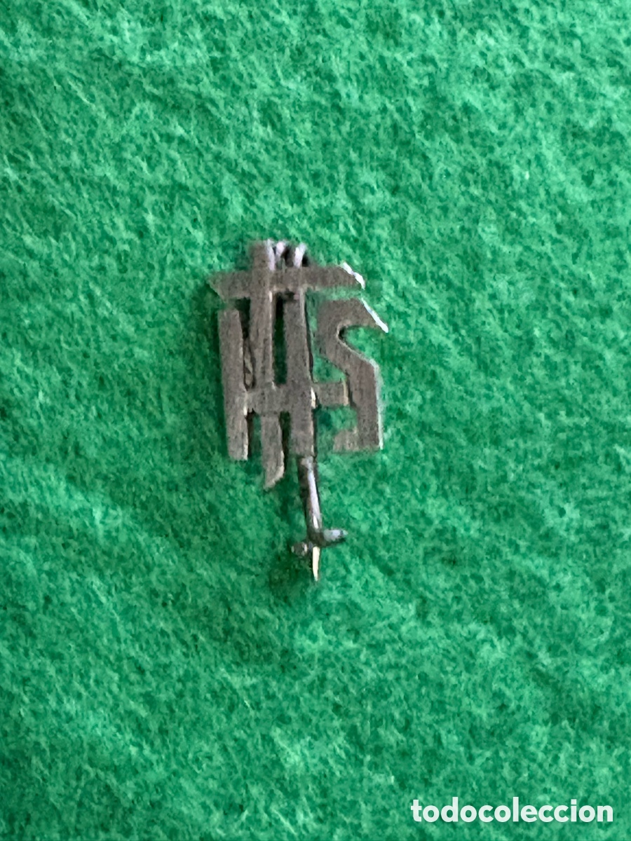 Pins de cole&ccedil;&atilde;o: Insignia religiosa en plata de ley (A2)