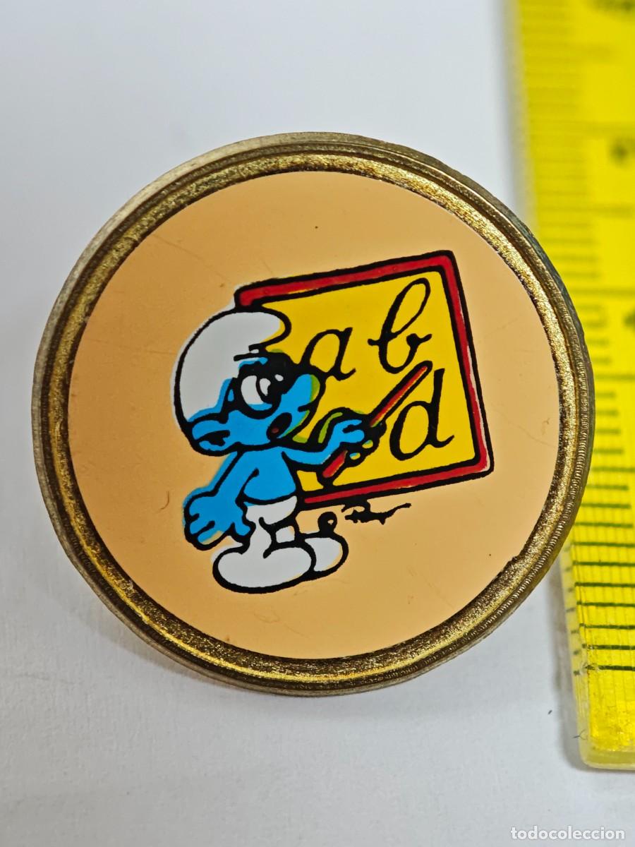 Pins de colecci&oacute;n: PIN PITUFO VINTAGE A&Ntilde;OS 80