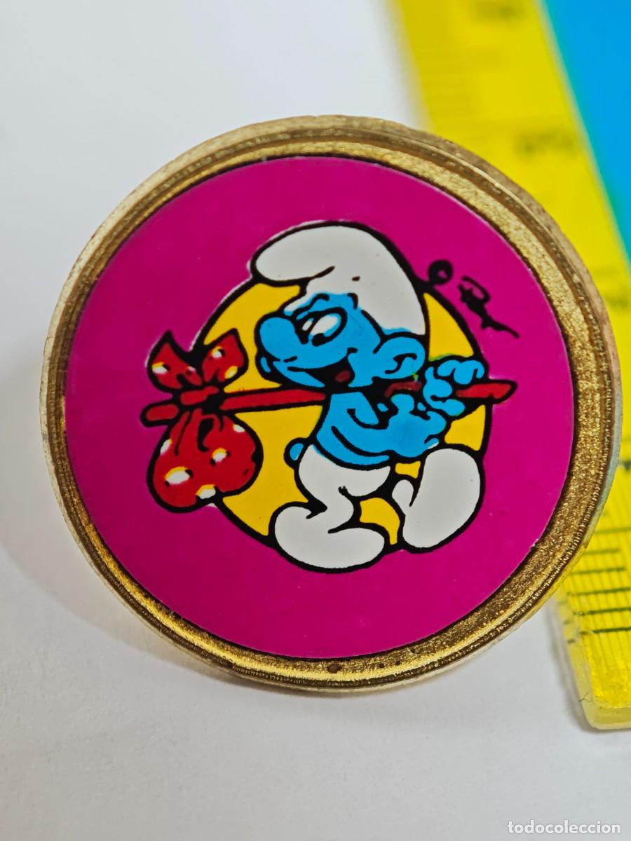 Pins de colecci&oacute;n: PIN PITUFO VINTAGE A&Ntilde;OS 80