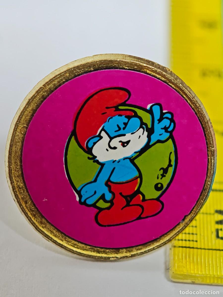 Pins de colecci&oacute;n: PIN PITUFO VINTAGE A&Ntilde;OS 80