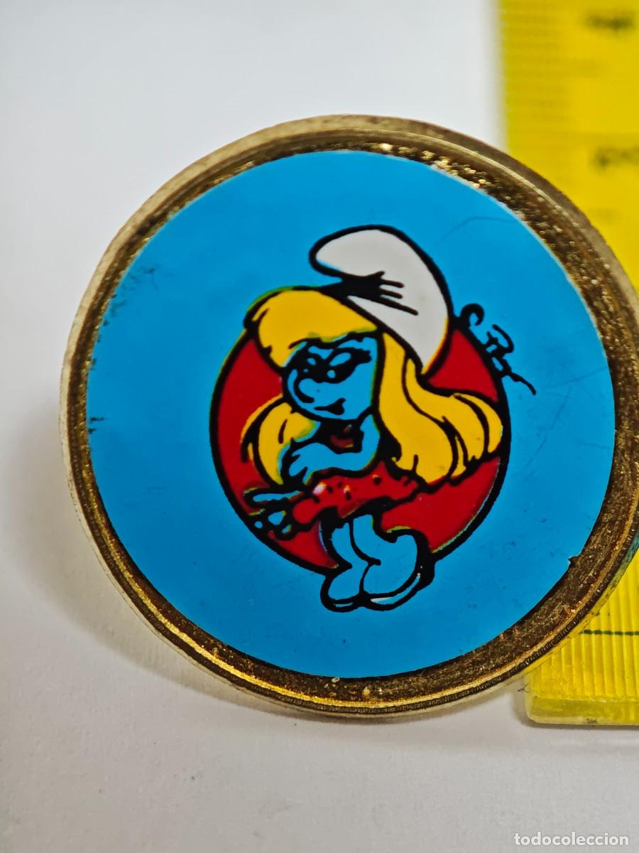 Pins de colecci&oacute;n: PIN PITUFO VINTAGE A&Ntilde;OS 80