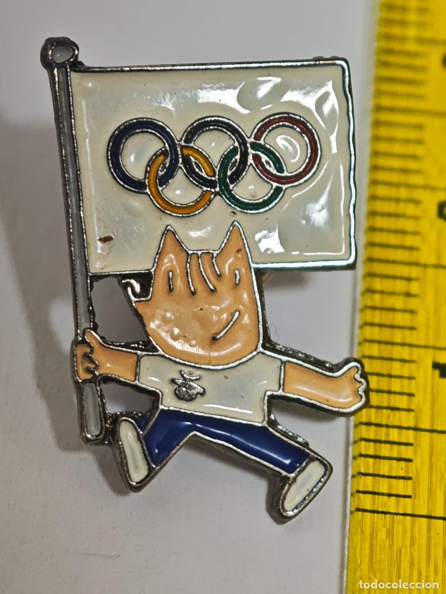 Pins de colecci&oacute;n: PIN OLIMPIADAS BARCELONA 92 COBI BANDERA