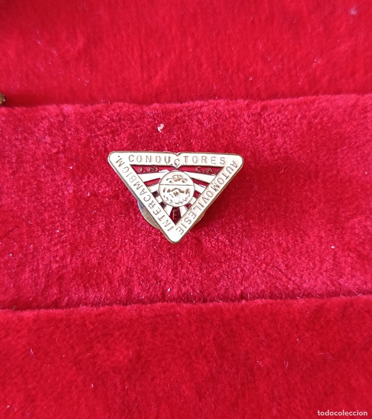 Pins de colecci&oacute;n: PIN DE OJAL SOLAPA. INTERCAMBIO M CONDUCTORES AUTOM&Oacute;VILES.
