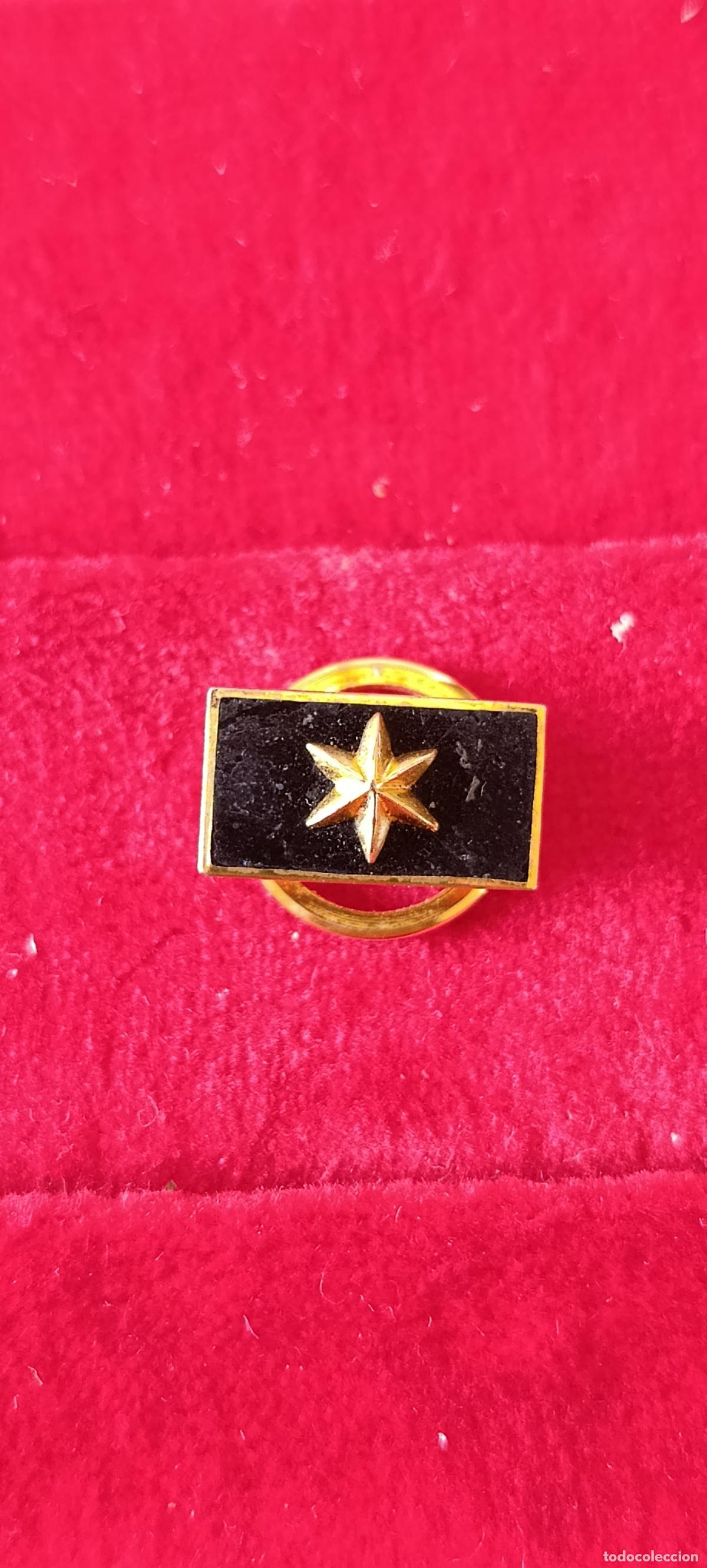 Pins de colecci&oacute;n: PIN DE OJAL SOLAPA. INSIGNIA ESTRELLA DE ALFEREZ