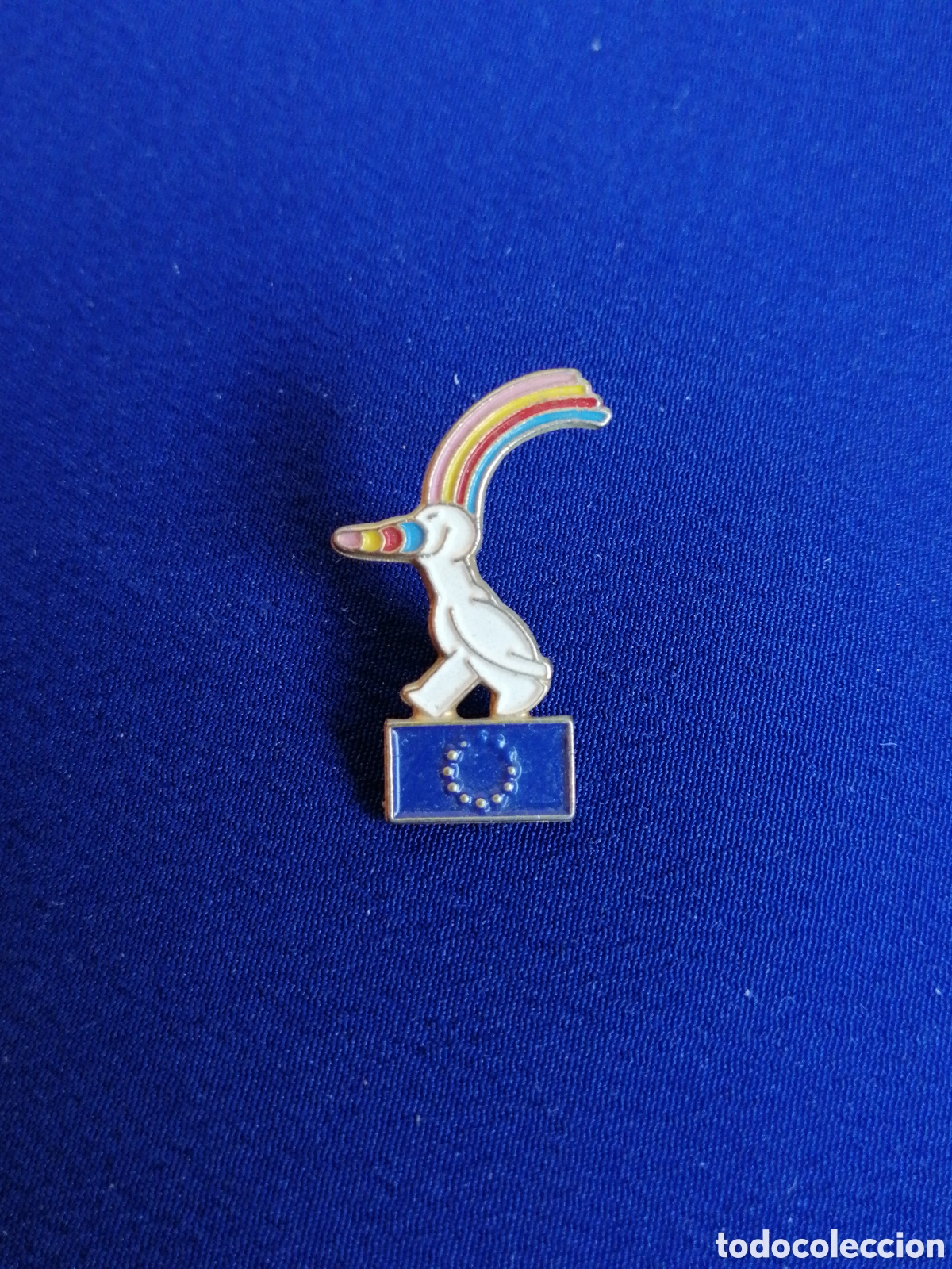 Pin's de collection: CURRO EXPO DE SEVILLA COMUNIDAD EUROPEA PIN