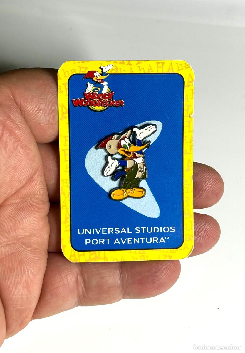 Pins de colecci&oacute;n: 3857.Pin de colecci&oacute;n vintage del P&aacute;jaro Loco (Woody Woodpecker) vestido con ropa de explorador